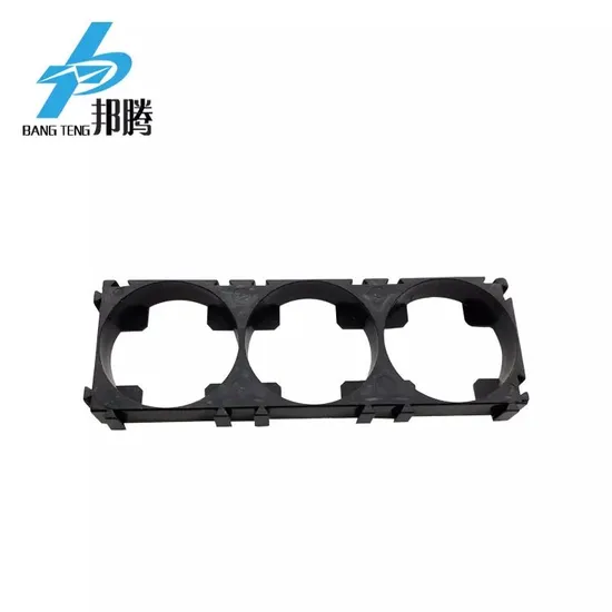 OEM 26550 Pemegang Baterai Sel Pemegang Baterai Plastik Hitam 3p Pemegang untuk Paket Baterai Pemegang Baterai Sel Penyimpanan Baterai Pengisi Daya Baterai