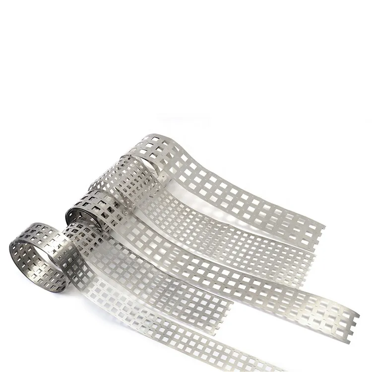 High Quality Battery Soldering Terminal Connector 18650 7p Pure Nickel Strip Lithium Battery Strip Pure Nickel Price Lithium Battery Connector