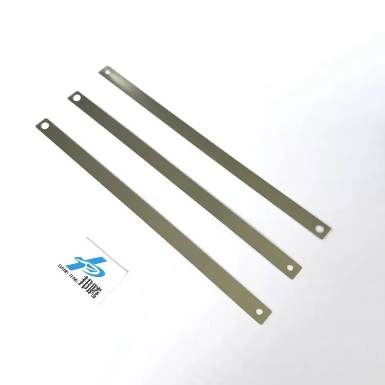 0.15mm Nickel Plate with Hole for Battery Pack Welding 18650 Battery Connector Lithium Battery Connector Pure Nickel Price