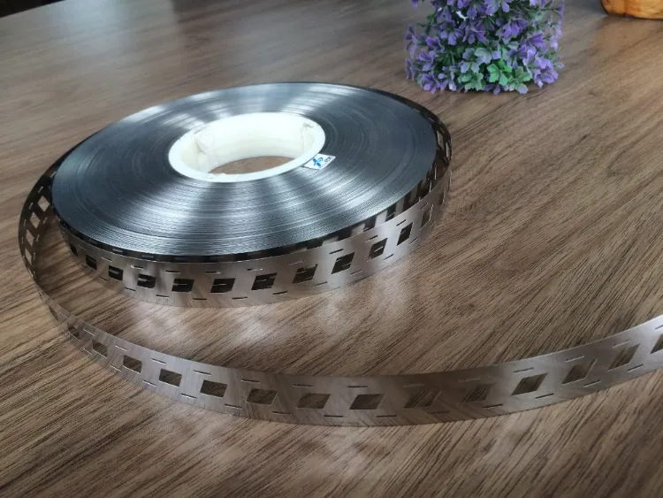 Nickel Strip 26650 Battery Pack Welding Connector Rhombus 26.3mm Spacing 26650 2p Nickel Strip Lithium Battery Strip Pure Nickel Price