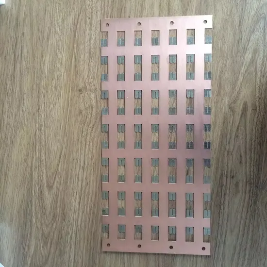 Konektor Busbar Pabrik Grosir 0.5mm 18650 Paket Baterai Pelat Tembaga Nikel