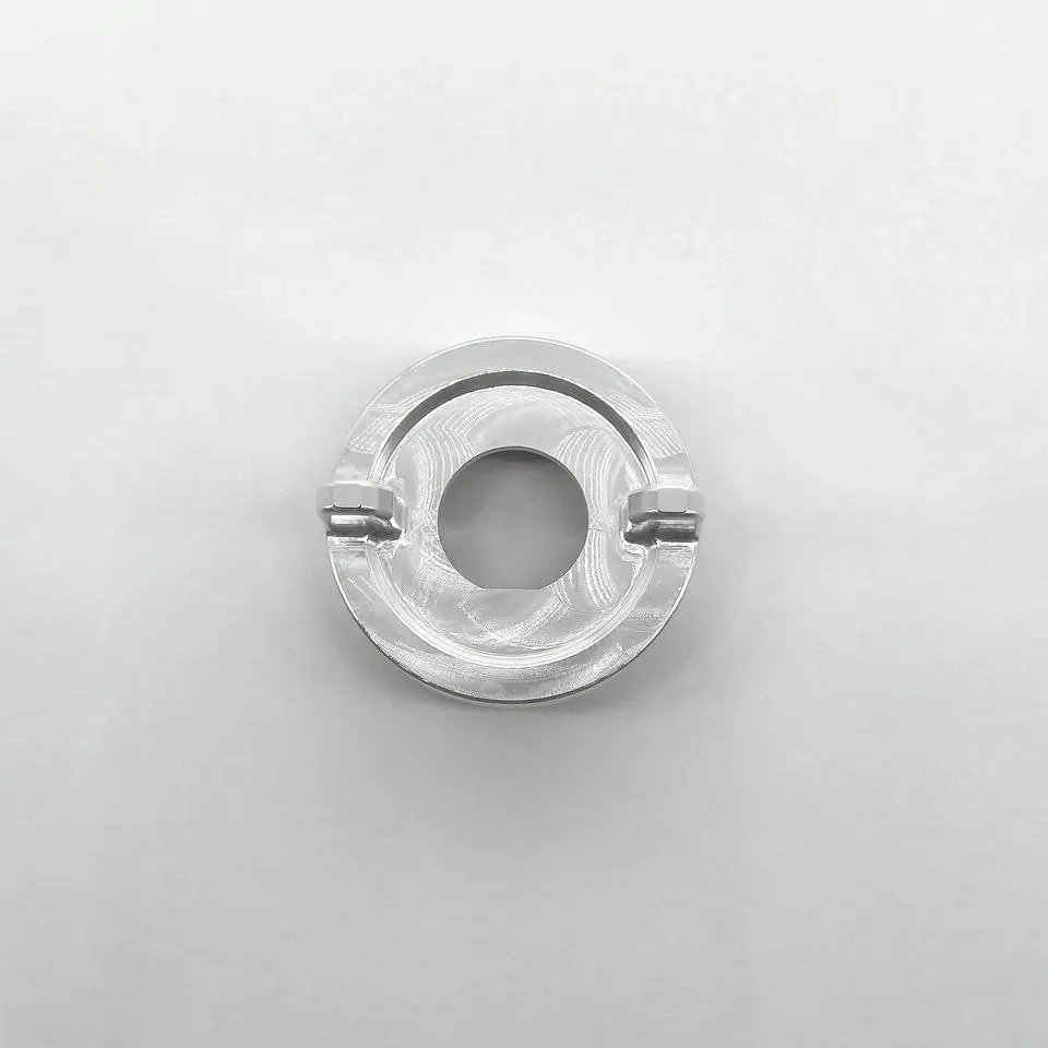 Small Milling Machine Lathe Hardware Parts Part Al6061 Flange Adaptor CNC Machining Aluminum Parts Services