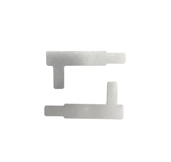 L Tipe 0.15mm Lembaran Nikel Murni Nikel Pelapis Kawat Solder untuk Strip Koneksi Baterai