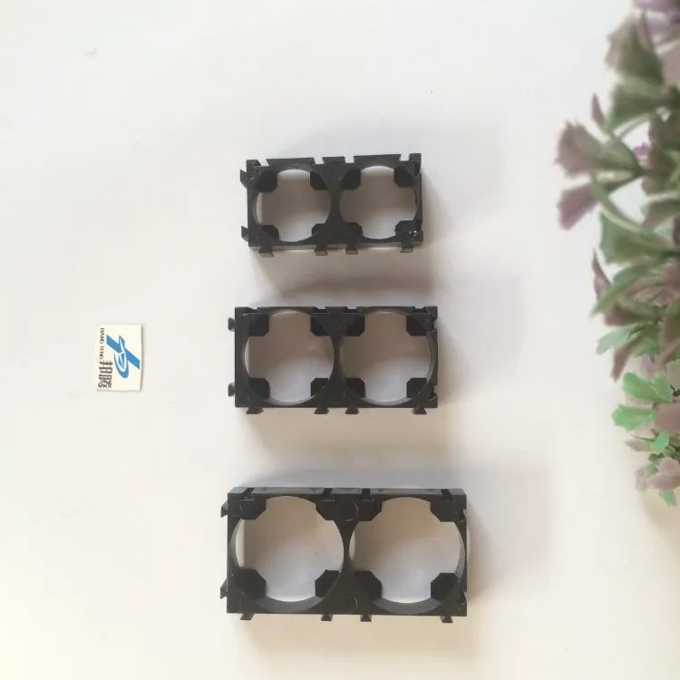Manufacture Wholesale Battery Spacer Fireproof Lithium 21700 2p Plastic Battery Bracket