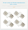 Bagian Stamping Logam Presisi Tinggi Kustom Shrapnel Baterai Saklar Soket Bagian Stamping