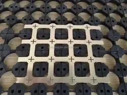 19mm 7X7 18650 Penyangga Paket Baterai Litowo 18650 Braket Penyangga Sel Baterai Plastik 18650 Penyangga Sel Litowo