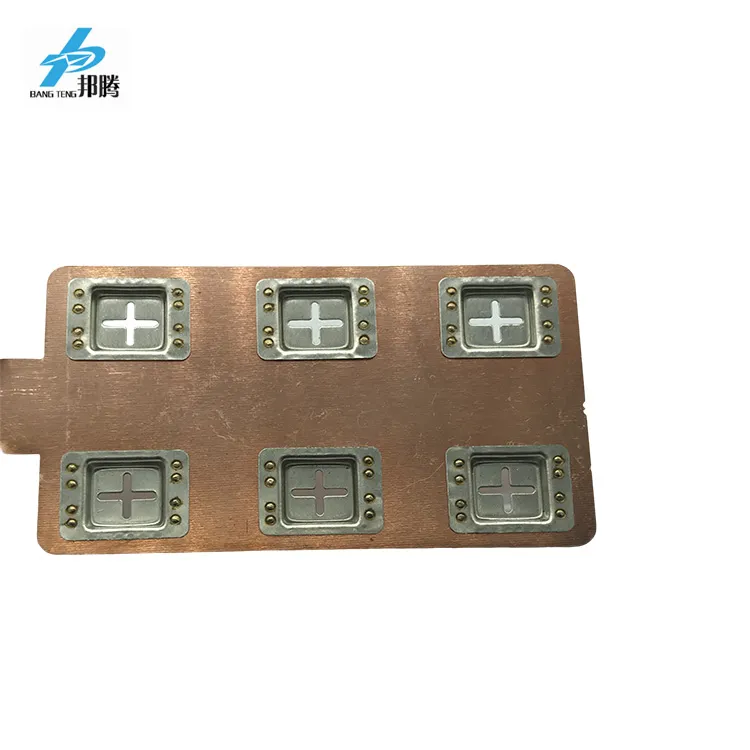 Battery Welding Copper Plate Connector for High Current DIY 18650 Lithium Battery Pack