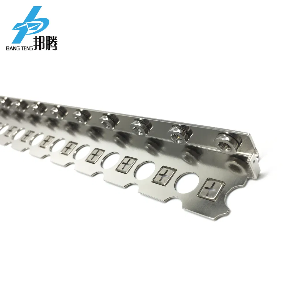Custom Copper Bus Bar Flat Copper Nickel Busbar for Battery Connector
