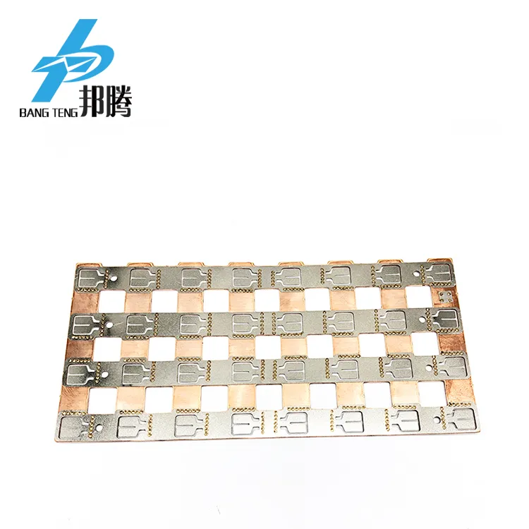 Custom Copper Material Flexible Battery Connectors Copper Nickel Busbars