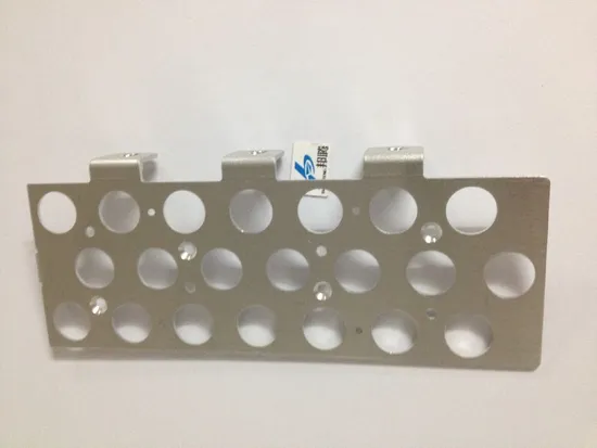 Konektor Busbar Aluminium Baterai Kustom Lembaran Aluminium Pembengkokan