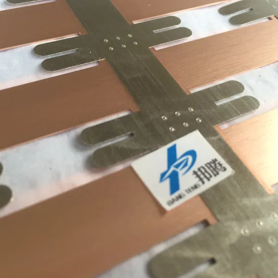 Busbar Tembaga Lembaran Tembaga Nikel Stamping Suku Cadang