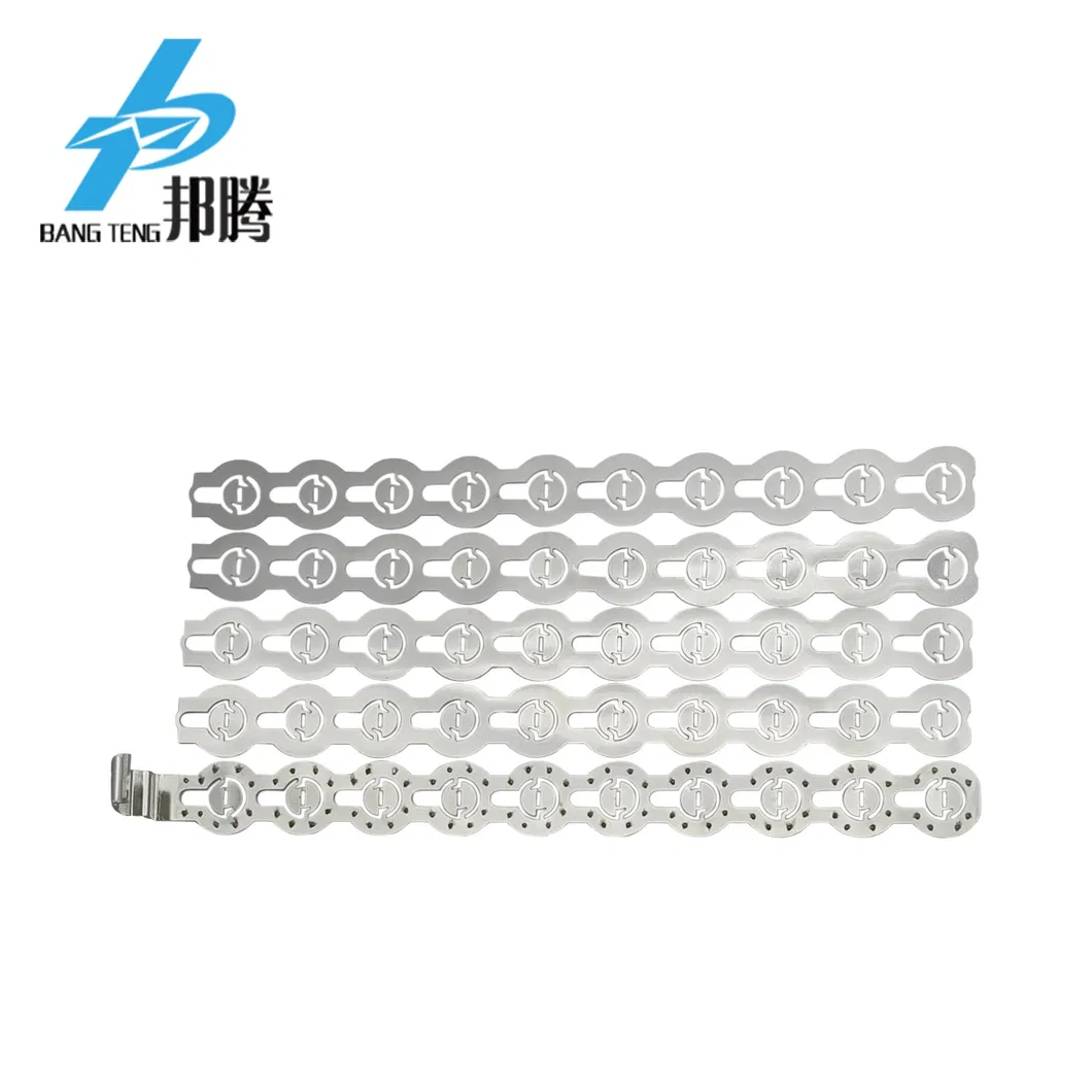 Customized Copper Busbar 18650 Battery Spot Welding Strip High-Power Copper Nickel Sheet