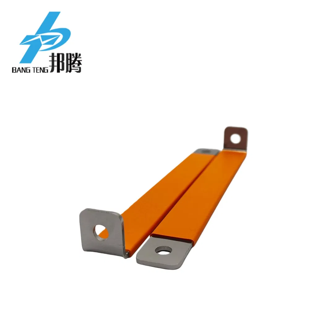 Custom Bend Insulated Battery Bus Bar Connector Copper Busabr for New Energy Vehicle