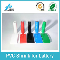 Film Selubung Panas PVC untuk 18650 21700 26650 32650 32700 Paket Baterai Prismatic