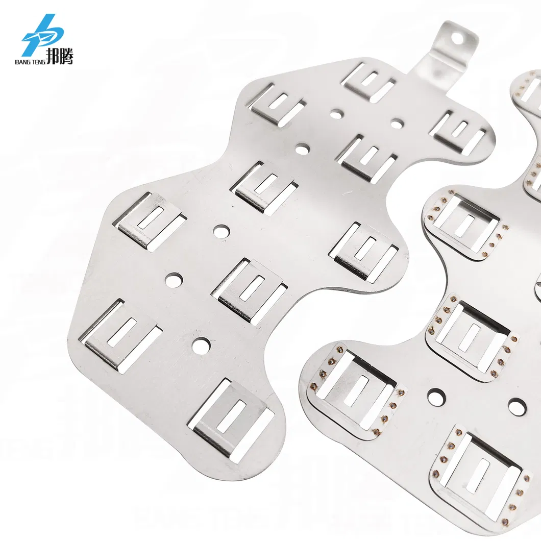 18650 Battery Pack Large Current Carrying Connector Cell 5s5p Copper Nickel Sheet Composition Bus Bar