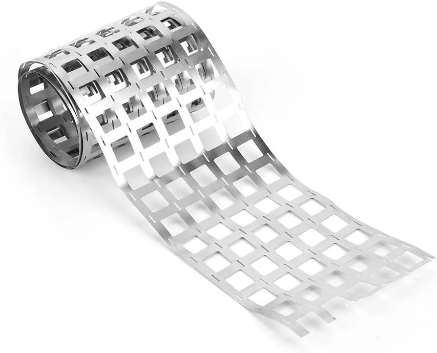 Nickel Plated Steel Strip Tape Plate 32.5/34.5mm X 0.1/0.15mm T for Battery 32650