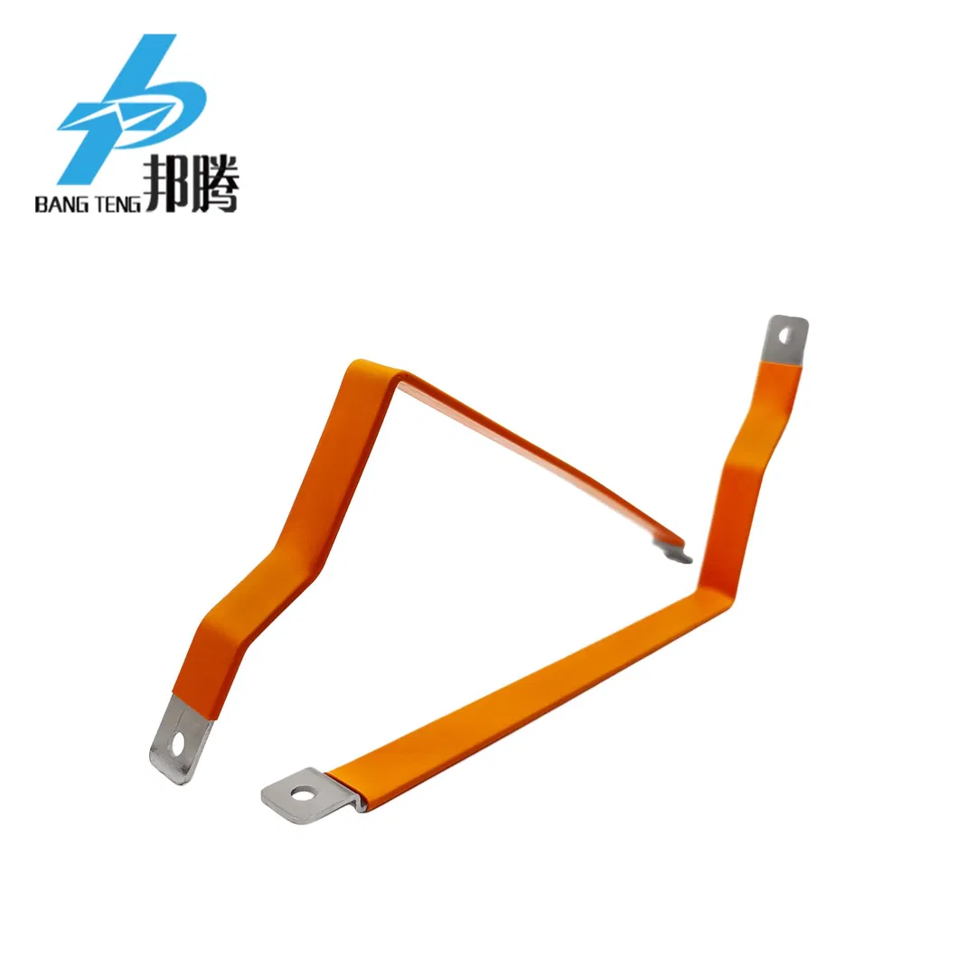Pure Copper Nickel Plated Battery Connection of Copper Busbar