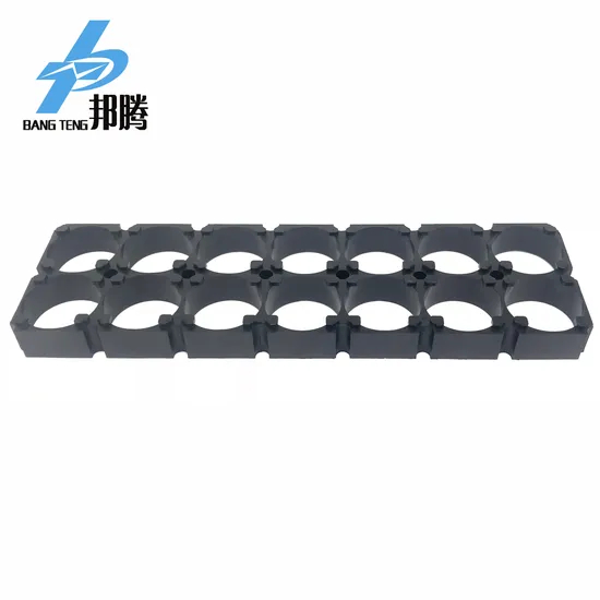 Pemegang Baterai Grosir 5s10p 18650 Spacer Pemegang Baterai Plastik Tahan Api Pemegang Braket Baterai Lithium