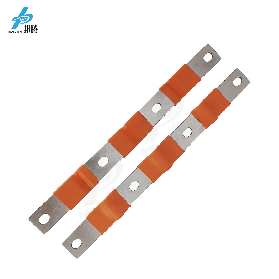 Prismatic Battery Connect Flexible Busbar 72mm Distance Battery Busbar Copper Flexible Busbar