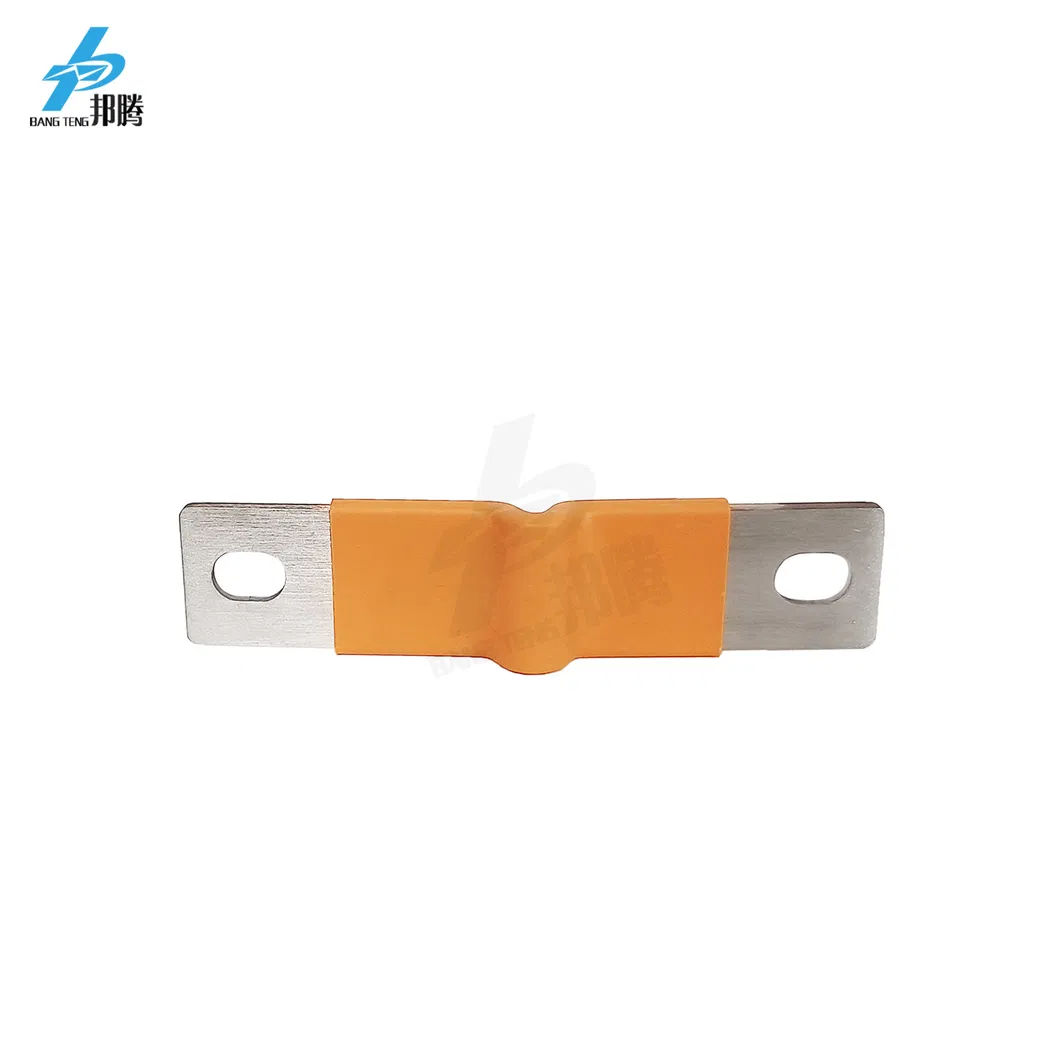 280A Soft Copper Aluminium Busbar with Insulating Tube 0.1mm Copper Foil Laminated Copper Flexible Busbar
