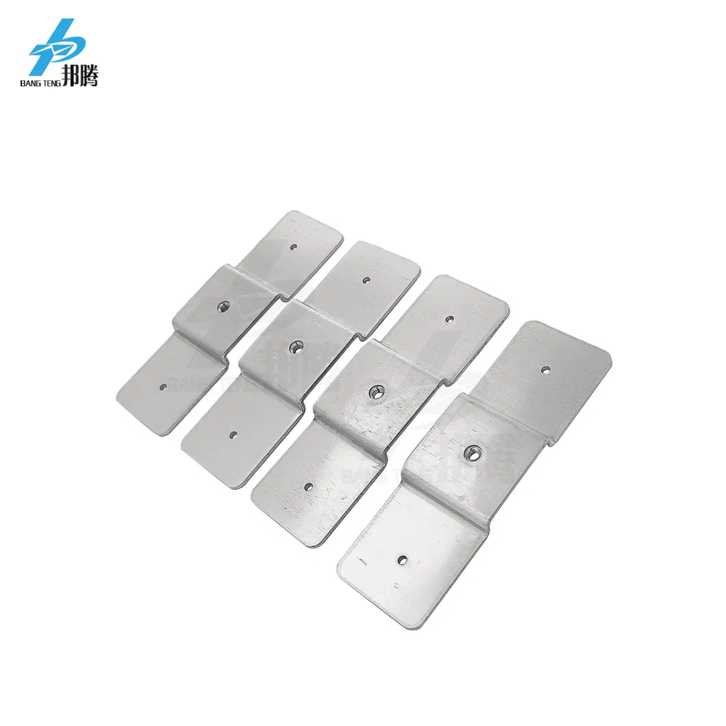 High Quality Bend Solid Aluminum Busbar Battery Electrical Connector Pure Aluminum Sheet 99.6% for Battery