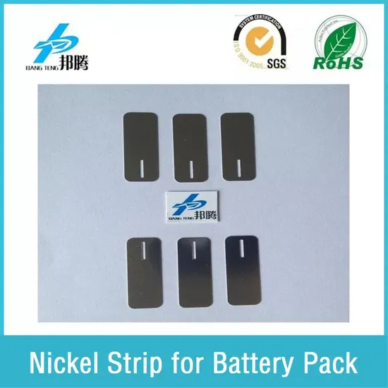 Kustom 26650 Baterai Pelat Nikel Konektor Baterai Nikel Pelat Baja untuk Pengelasan Baterai Lithium Nikel