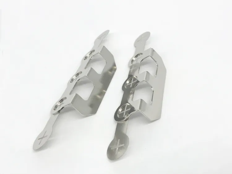 Factory Manufacturing for Big Electric Current Tabs 5p 18650 Pure Nickel Busbar Lithium Battery Battery Connector Lithium Battery Connector Battery Storage Batt