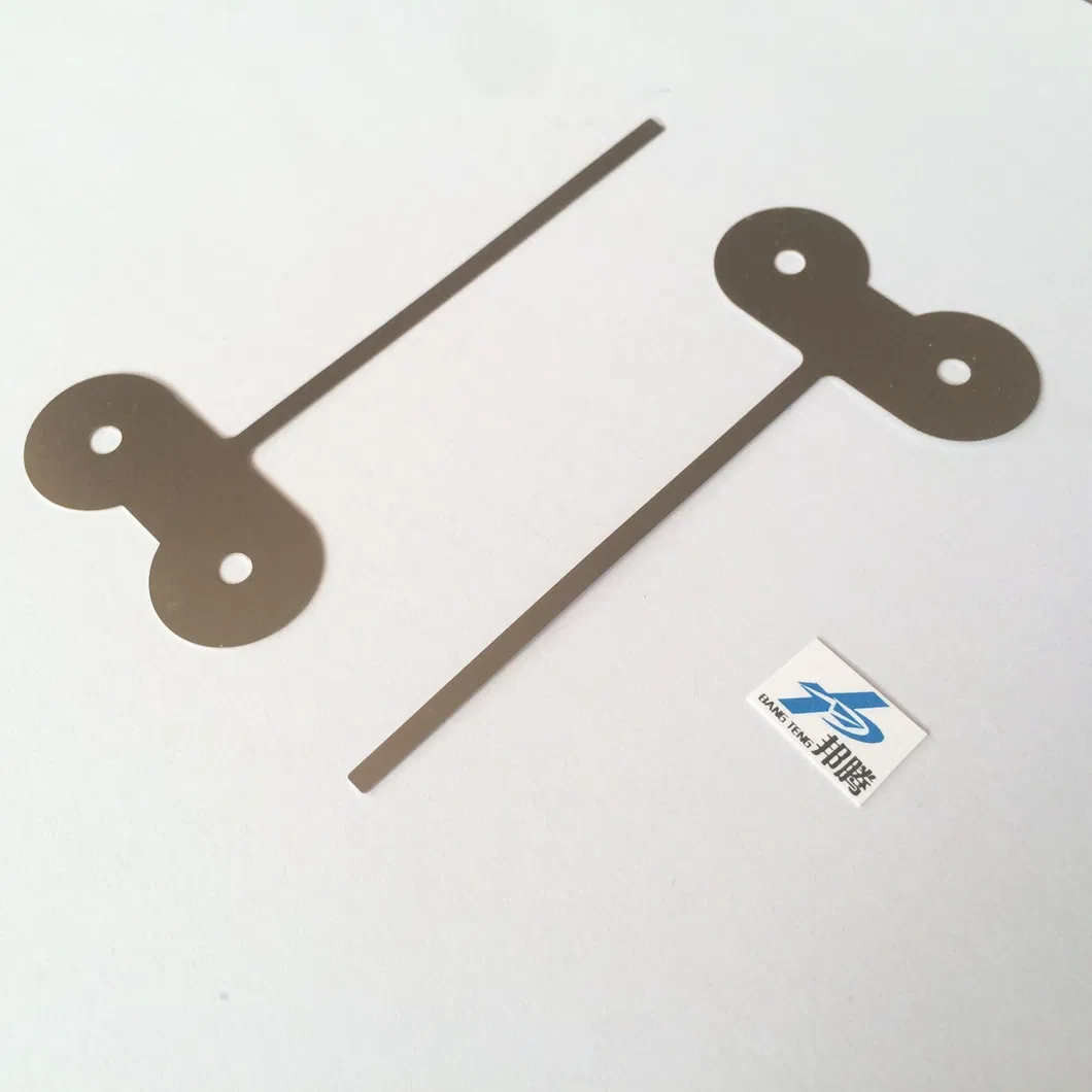 Manufacturing Customized Battery Nickel Sheet Spot Welding Terminal Battery Tab 0.2mm Pure Nickel Tabs Lithium Battery Connector Pure Nickel Price