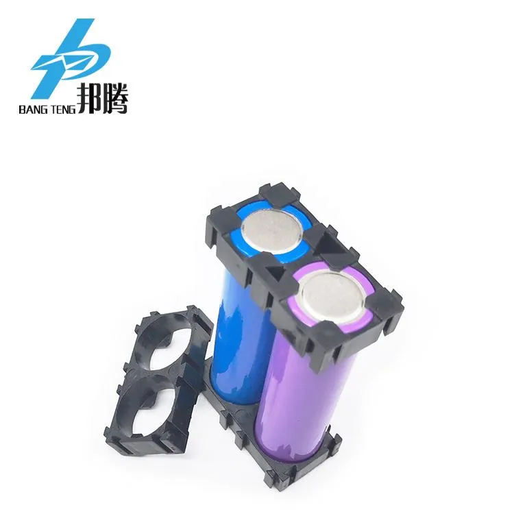 26650 Lithium Battery Spacer Fireproof Battery Holder 2p 26650 Battery Holder Bracket Plastic Cell Battery Holder Battery Storage Battery Charger