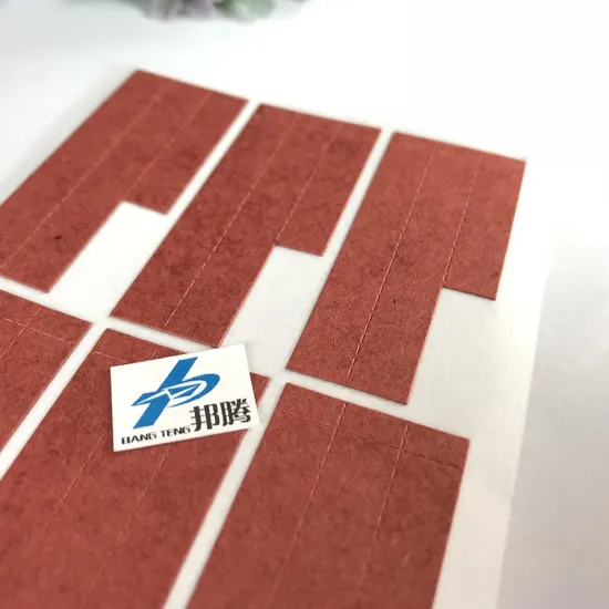 Baterai OEM 0.3mm Kertas Serat Kertas Perekat Sisi Tunggal untuk Kertas Isolasi Baterai