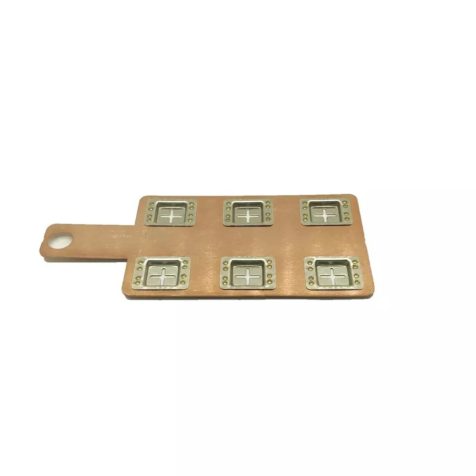 Factory Manufactured 18650 Battery Busbar Copper Busbar for Battery Pack Current Lithium Battery Connector Nickel Sheet Busbar Wholesale Copper Busbar