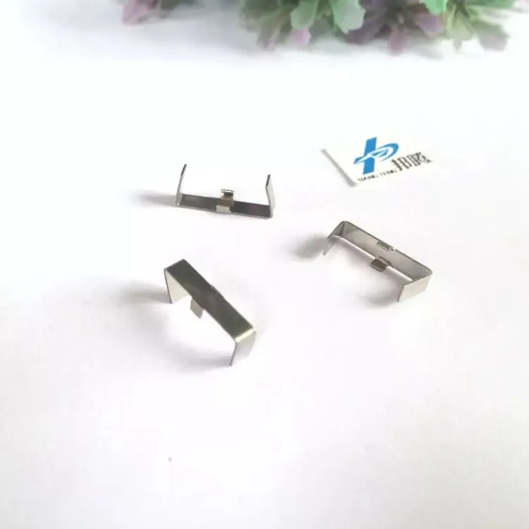 Precision Stamping Stainless Steel Clamps for Transformer Uu9.8 Transformer Clips High Frequency Terminal Clips Bobbin Transformer Stainless Steel