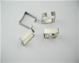 SUS301 Klip untuk Inti Ferrit Transformator SMPS Frekuensi Tinggi Ee13 (EPC13) dalam Grosir Bagian Transformator Bobbin Sepeda Motor Stainless Steel