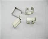 SUS301 Klip untuk Inti Ferrit Transformator SMPS Frekuensi Tinggi Ee13 (EPC13) dalam Grosir Bagian Transformator Bobbin Sepeda Motor Stainless Steel