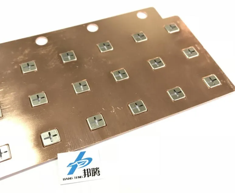 Wholesale Customer 3s8p Battery Pack Connector for 18650 Copper Busbar Wholesale Copper Busbar Wire Connector Busbar Connector