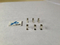 Klip Bobbin Stamping Presisi Tinggi Klem Stainless Steel untuk Ee8.3 Transformator Frekuensi Tinggi