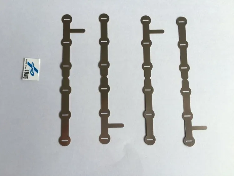 18650 Battery Pack Connector 6p Lithium Battery Solder Tabs Pure Nickel Tabs for Battery Lithium Battery Connector Lithium Battery Spot Welding