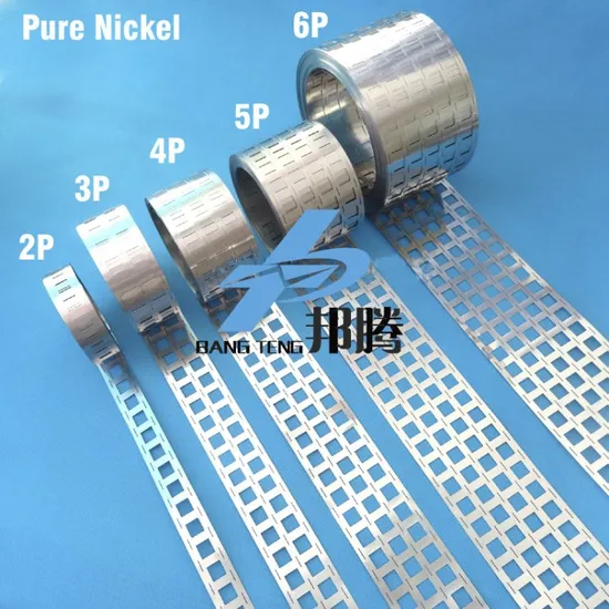 7p 18650 Las Baterai Strip Nikel Murni untuk 18650 Paket Baterai