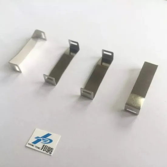 SUS301 Etd29 Klip Transformer Presisi Stamping Klem Stainless Steel untuk Bobbin Transformer Bagian Motor Transformer