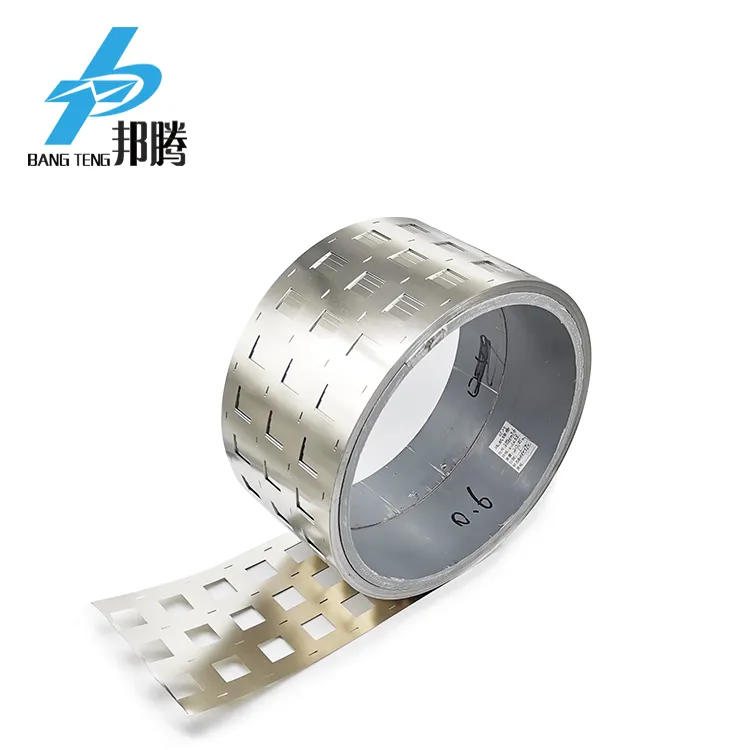 Custom 4p 18650 Nickel Battery Strip with Battery Holder Nickel Plated Steel Strip Nickel Strip for Battery Nickel Strip for Battery Pack