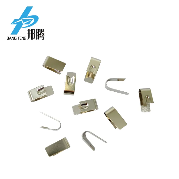 Precision Metal Stamping Parts Metal Sheet Fabrication Parts U-Shaped Stainless Steel Metal Shrapnel