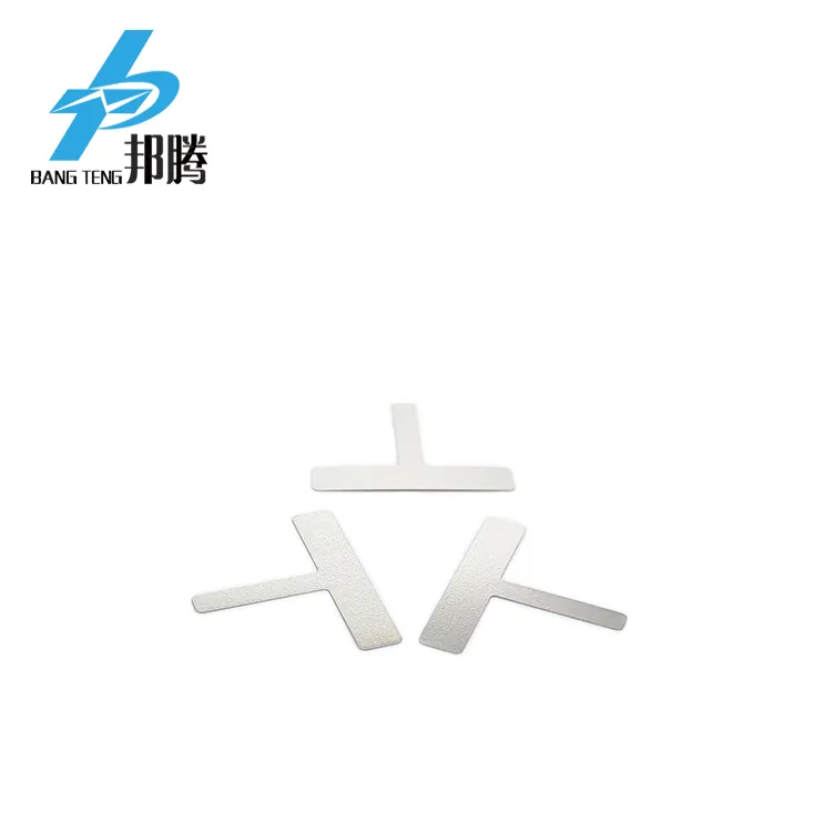 Wholesale Lithium Battery Tab T Type Nickel Plate Steel Sheet for Battery Welding