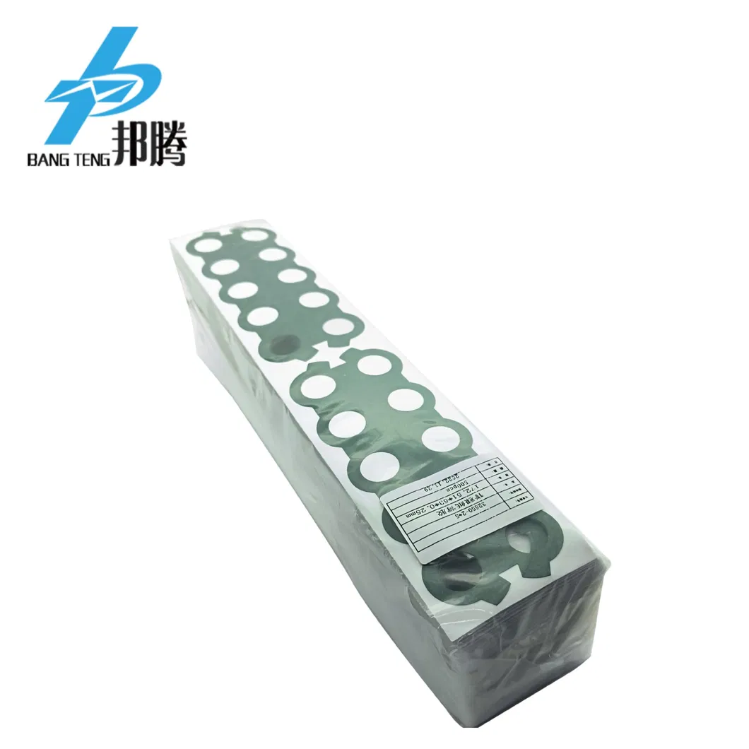 Custom 2s5p Positive Hollow Highland Barley Paper 32650 Lithium Battery Pack 10p Self-Adhesive Insulation Paper