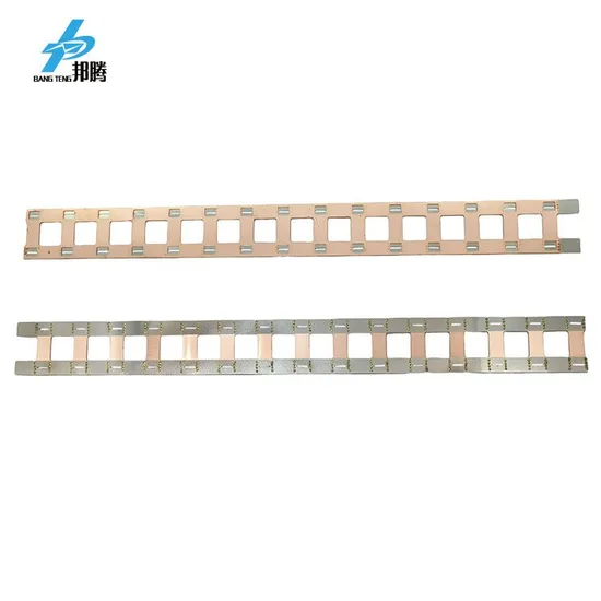 2s15p 18650 Busbar Kuningan Nikel OEM Lembaran Kuningan 18650 Kontak Baterai Lembaran Kuningan Nikel