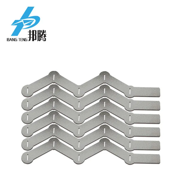 Custom 0.15mm Nickel Plated Steel Battery Accessory 18650 Sheet Plate with Spot Welding Belt Strip