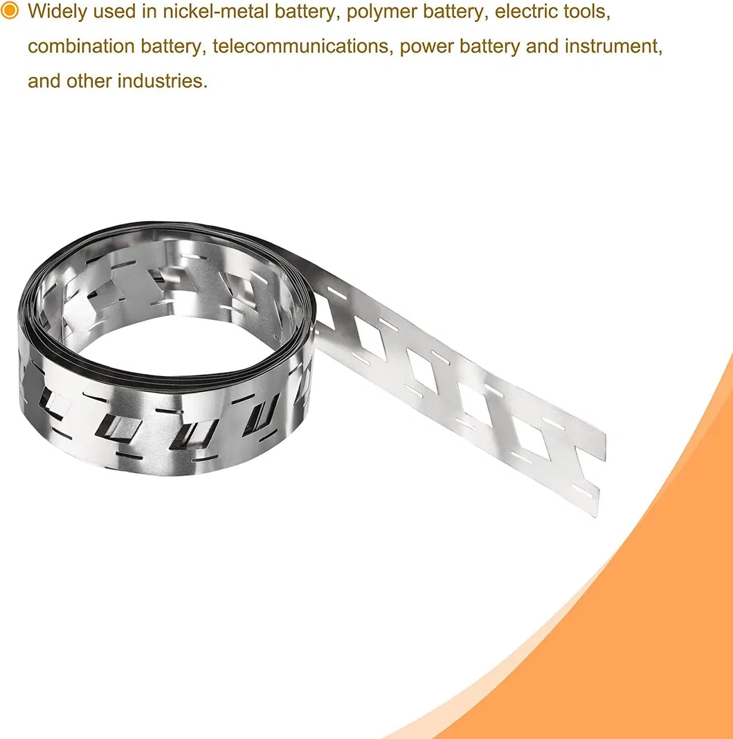 Pure Nickel Strip Connecting Plate Tape 25.5mm X 0.15mm for Battery and Spot Welding