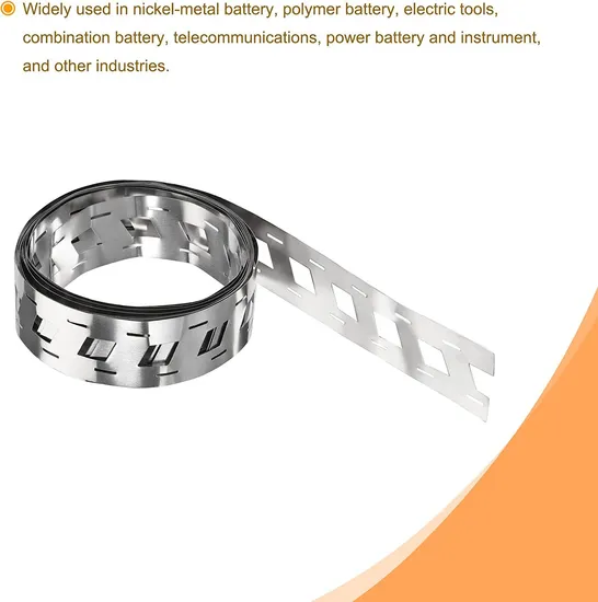 Pita Pelat Penghubung Nikel Murni 25.5mm X 0.15mm untuk Baterai dan Pengelasan Titik