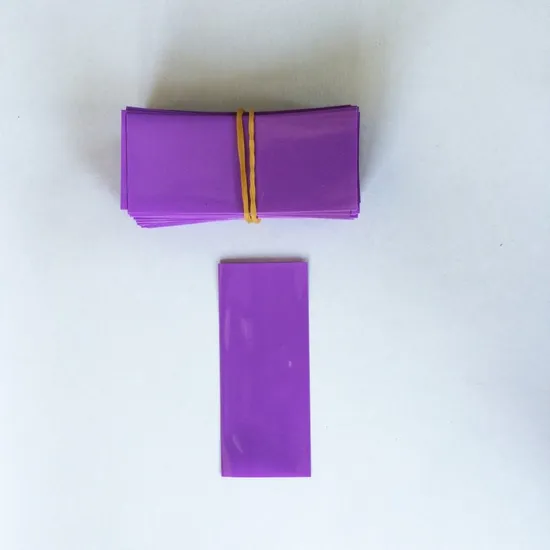 Tabung Penyusut Panas PVC Warna-warni 0.08mm Ketebalan 20mm Lebar