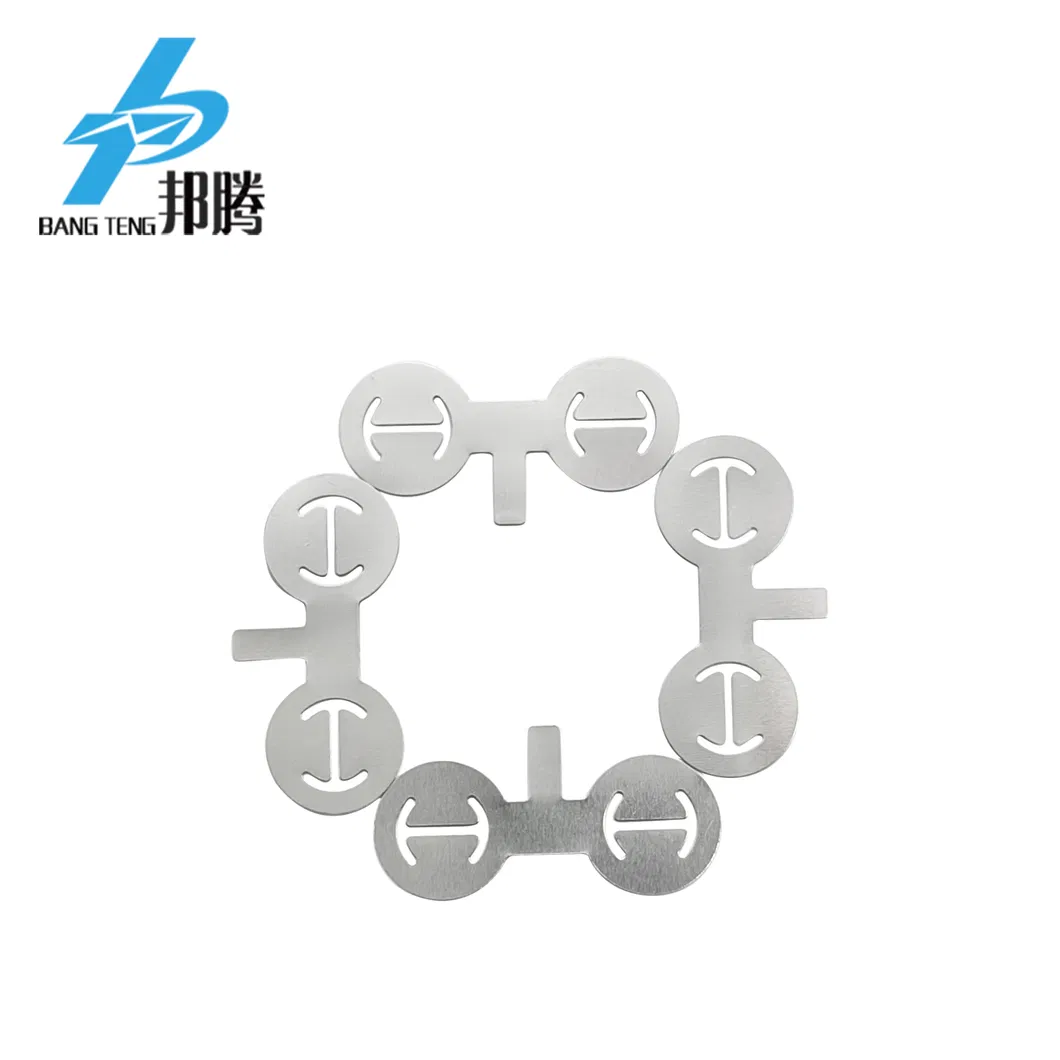 T Type 2p Nickel Tabs for Battery Spot Welding Nickel Tabs 99.99% Pure Nickel Sheet for Battery
