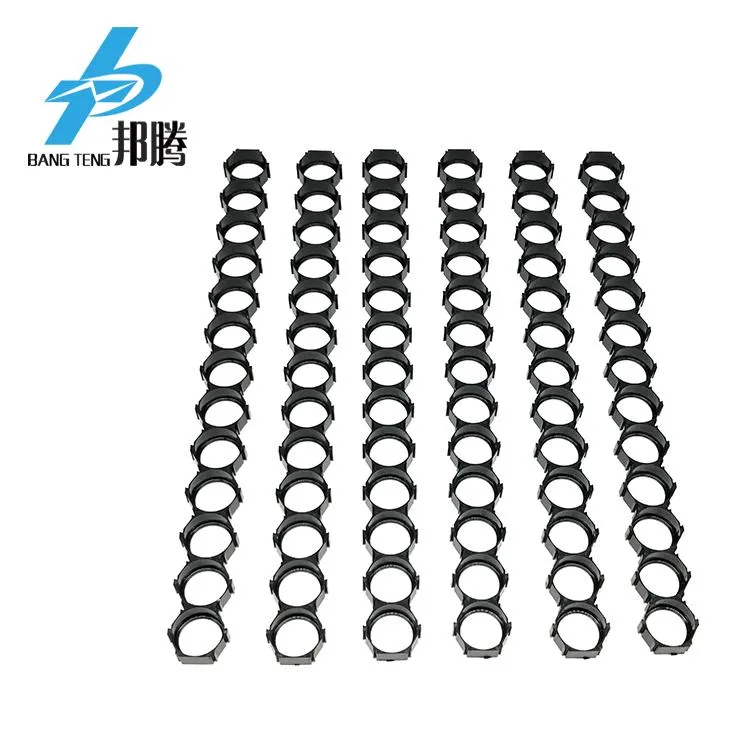 OEM 18650 Cell Holder Brackets Plastic Battery Brackets Lithium Ion Battery for Battery Connector